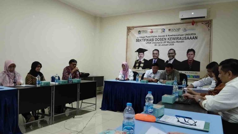LPKIK Unsurya Gelar Sertifikasi Dosen Kewirausahaan, Diikuti 11 Peserta