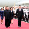 Xi Disambut Upacara Akbar di Pyongyang