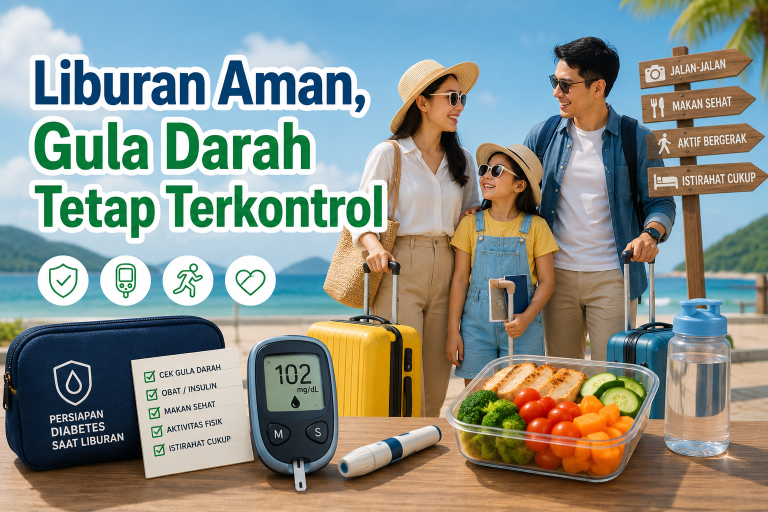 Liburan Aman, Gula Darah Tetap Terkontrol