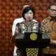 Deputi Gubernur Senior Bank Indonesia (BI) Destry Damayanti menyampaikan keterangan pers di kantor Bank Indonesia, Jakarta, Senin (27/7/2026). (ANTARA/HO-Departemen Komunikasi Bank Indonesia)