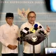 Menteri Koordinator (Menko) Bidang Pangan Zulkifli Hasan (kanan) dan Menteri Desa dan Pembangunan Daerah Tertinggal (Mendes PDT) Yandri Susanto memberikan keterangan pers setelah rapat terbatas di Istana Kepresidenan RI, Jakarta, Rabu (15/7/2026). ANTARA/HO-BPMI Sekretariat Presiden.