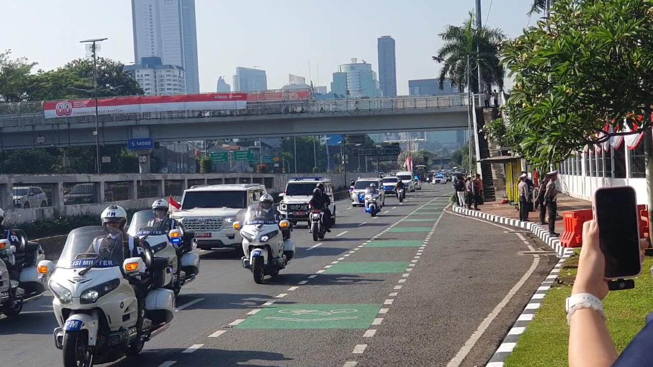 PM Singapura Datang, Delapan Ruas Jalan Diatur