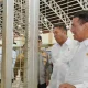 Menteri Pertanian (Mentan) dan kepala Badan Pangan Nasional (Bapanas) Andi Amran Sulaeman sidak penyaluran beras. (Dok Bapanas)