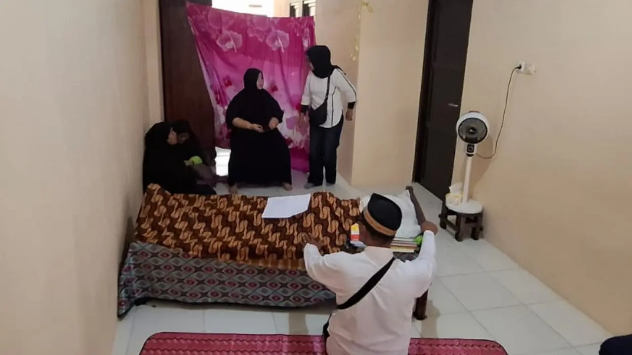 Kepergian Diding Boneng Tinggalkan Duka, Pelayat Berdatangan