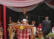 Menteri Pertanian (Mentan) Andi Amran Sulaiman menjadi inspektur upacara peringatan HUT Ke-81 Kemerdekaan RI di Jakarta, Senin (17/8/2026).