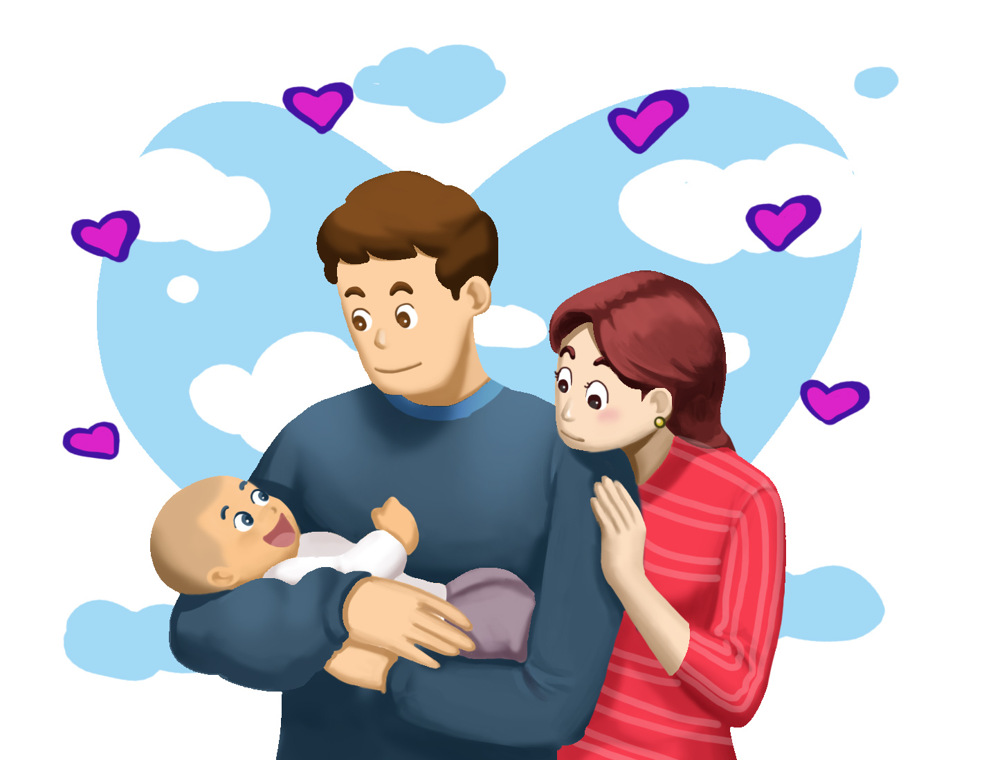 Tak Hanya Ibu, Ayah Pengaruhi Kesehatan Bayi
