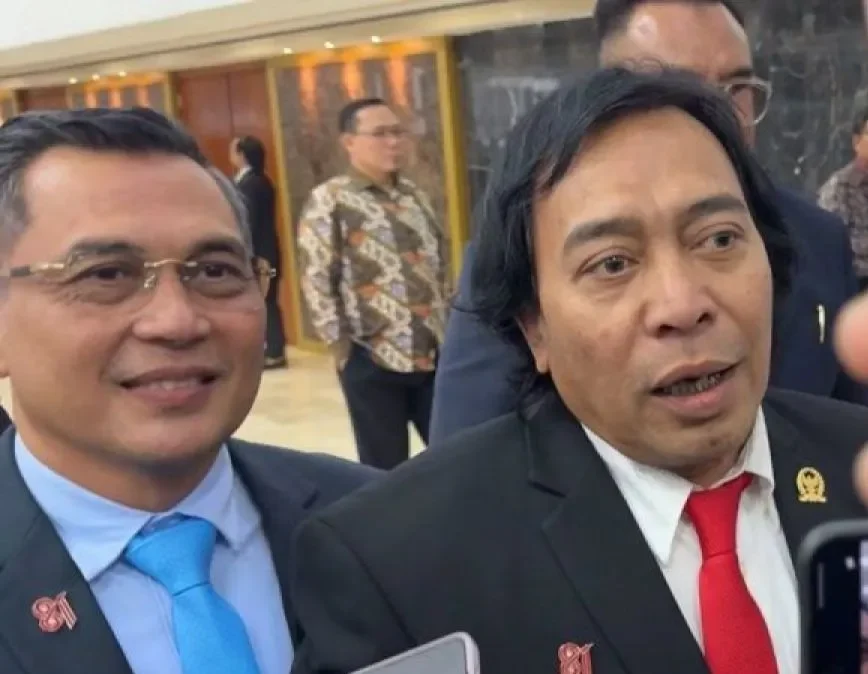 Anggota Dewan Perwakilan Daerah (DPD) RI Alfiansyah Bustami saat ditemui usai Sidang Tahunan MPR RI dan Sidang Bersama DPR RI-DPD RI Tahun 2026 di Jakarta, Jumat (14/8/2026) (ANTARA/Muhammad Harianto)