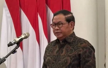 Gubernur DKI Jakarta, Pramono Anung di Balai Kota Jakarta, Rabu (5/8/2026). ANTARA/Lia Wanadriani Santosa/pri.