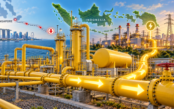 Indonesia Kurangi Ekspor Gas ke Singapura, Pasokan Dialihkan untuk Kebutuhan Listrik Dalam Negeri